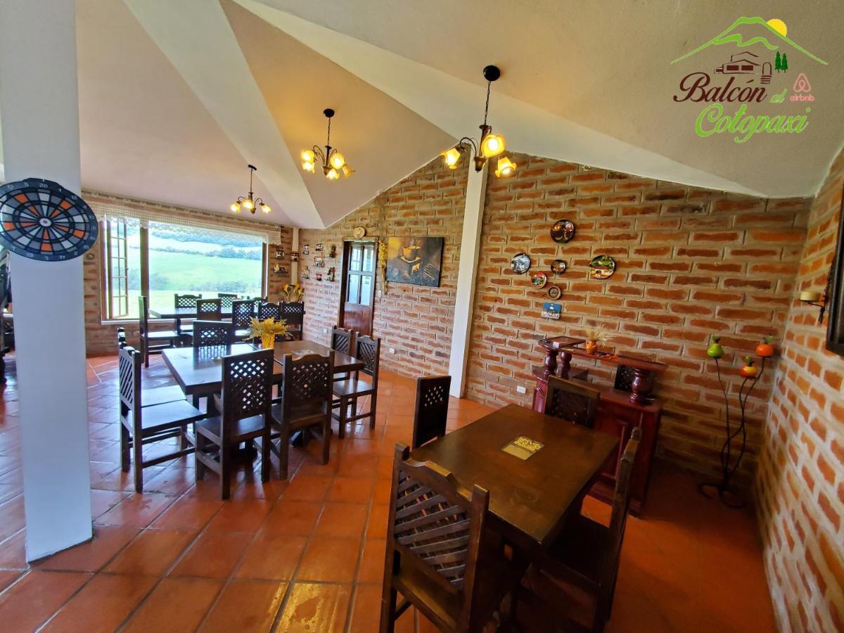 Balcon Al Cotopaxi Hosteria Sangolqui Exterior photo
