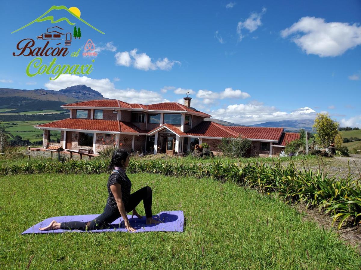 Balcon Al Cotopaxi Hosteria Sangolqui Exterior photo